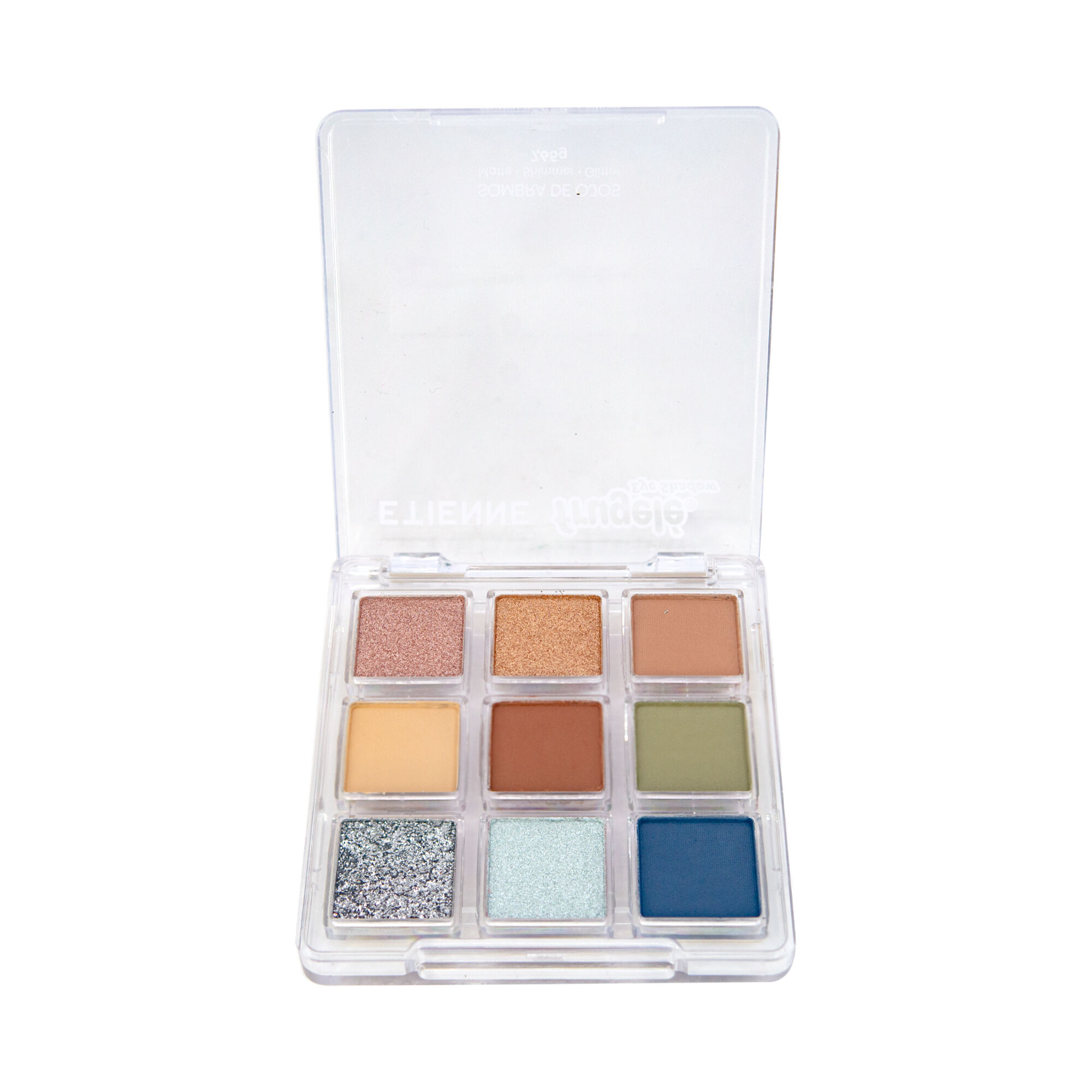 Sombra 9 Colores Frugele Candy Blue
